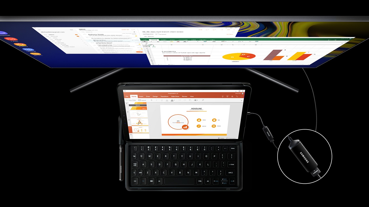 Samsung DeX 
effortless productivity