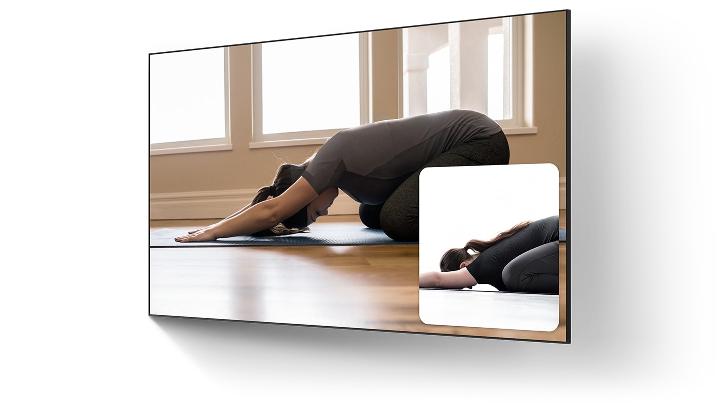 See yourself on the big screen