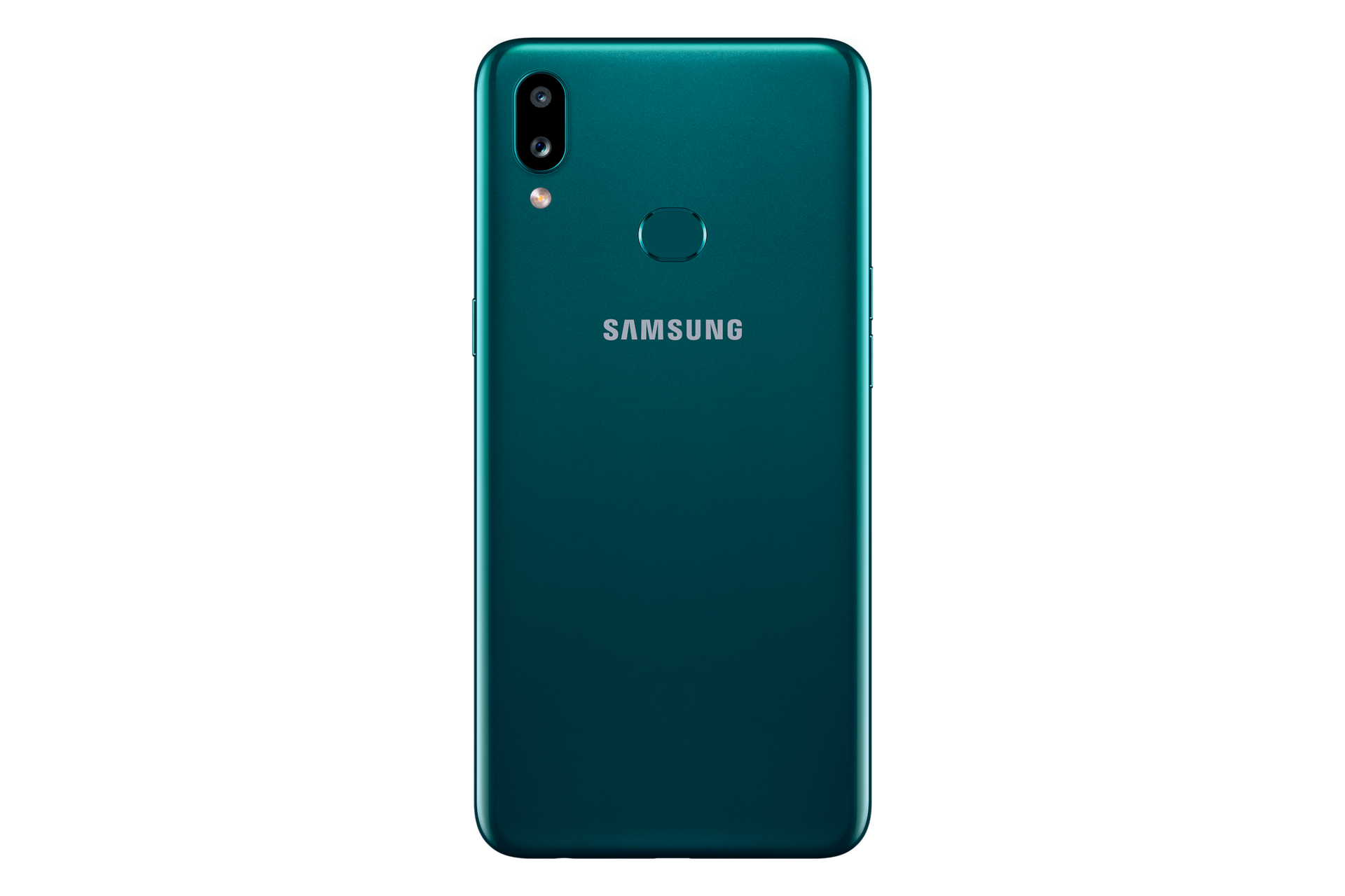 samsung galaxy a10s price philippines 2021, green colour, rear view and camera view.