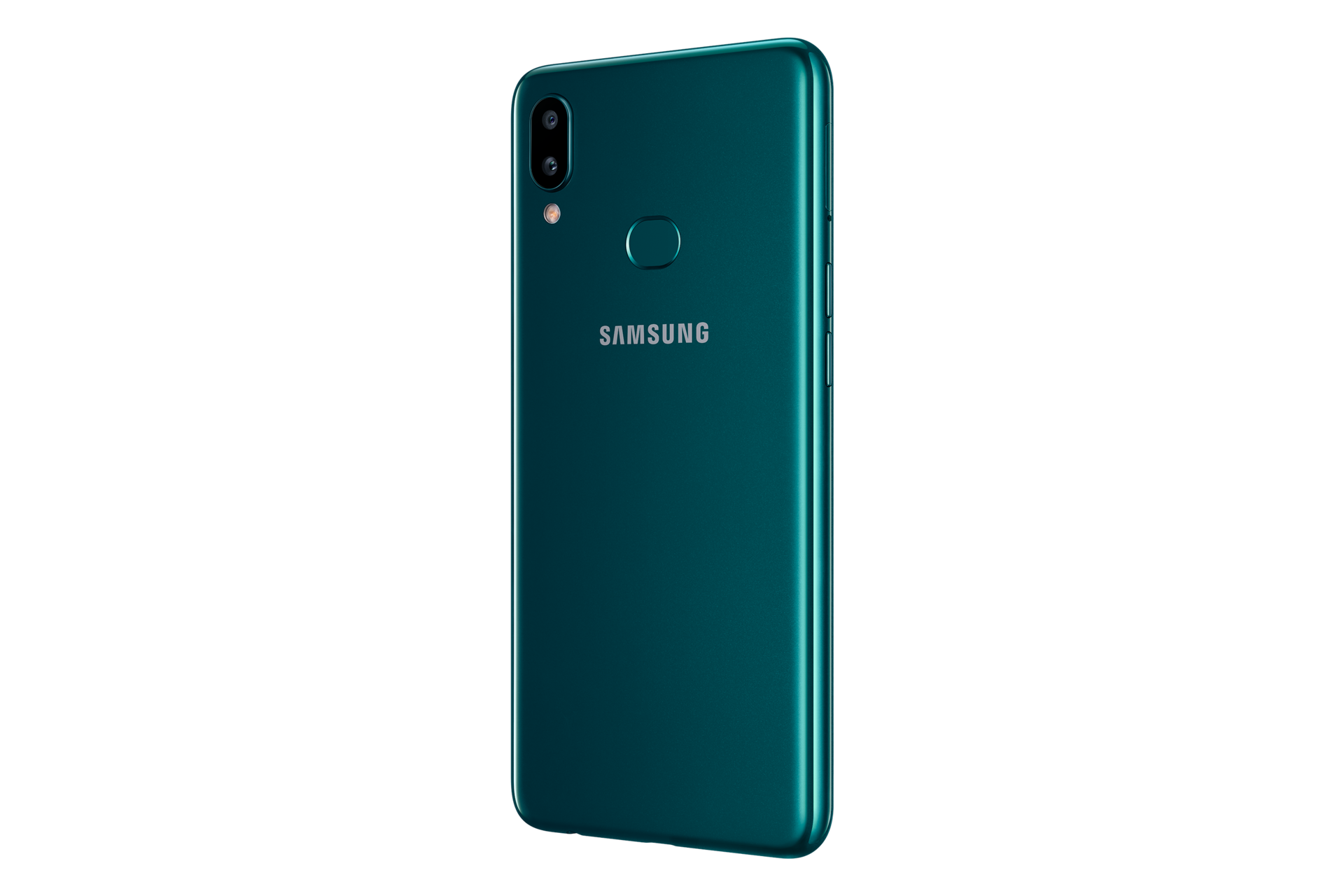 samsung a10s price philippines, left angled back view.