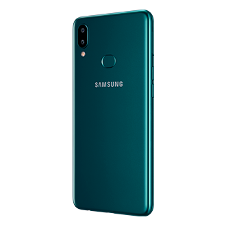 samsung a10s price philippines, left angled back view.