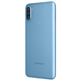samsung a 11 right back view, a11 specs, features, specifications and price.