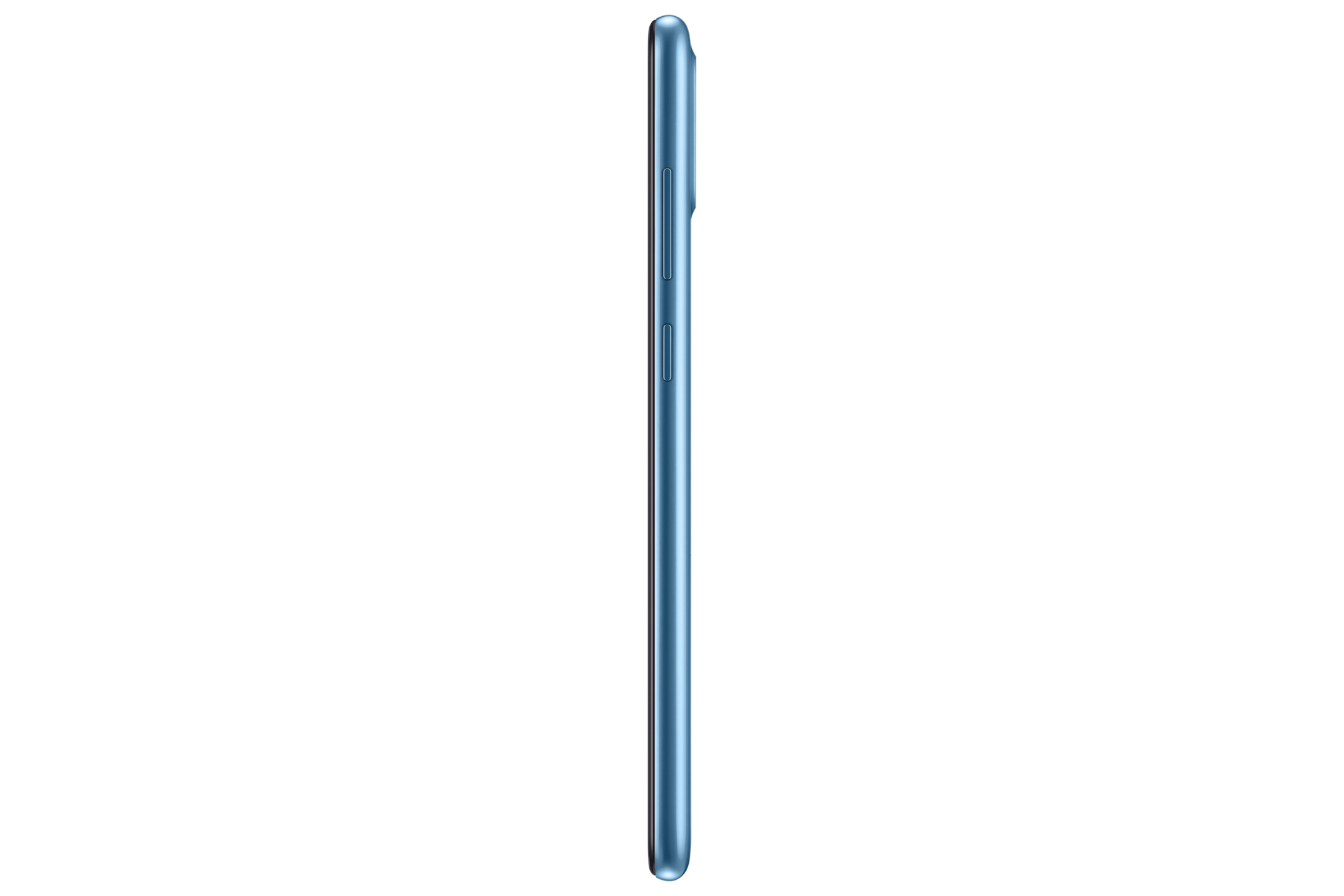Samsung A11 (Blue), colume and power button, right view