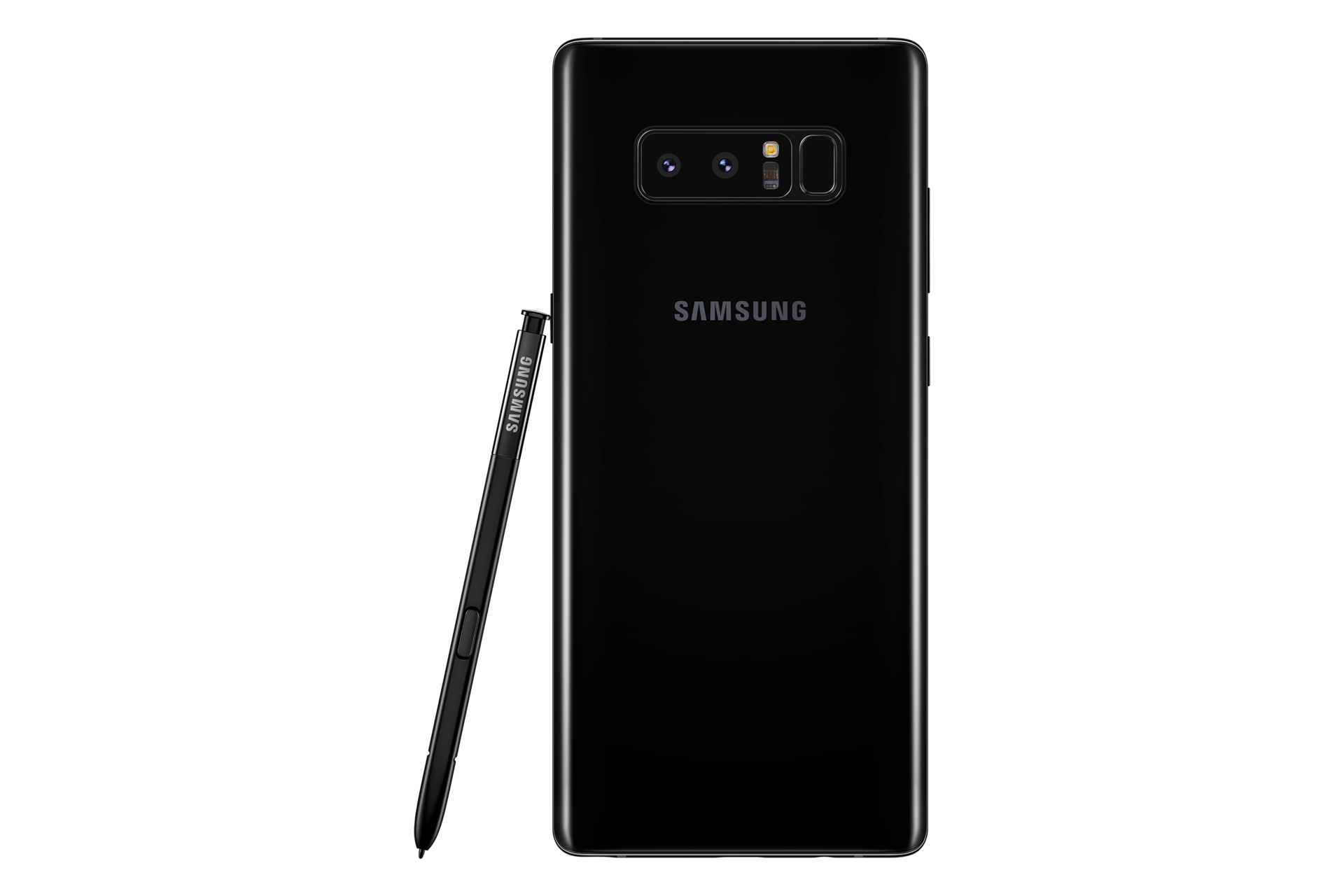 Galaxy Note8 and S Pen back view