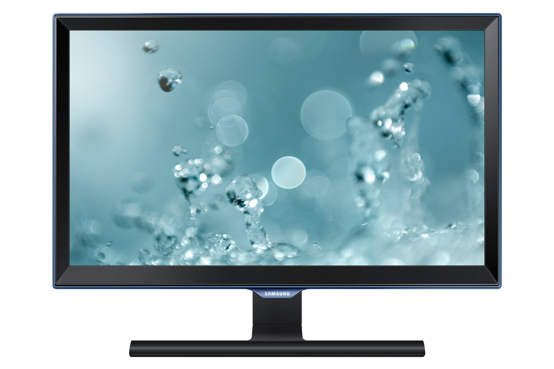 21.5 Full HD Monitor with T Stand and Blue Bezel