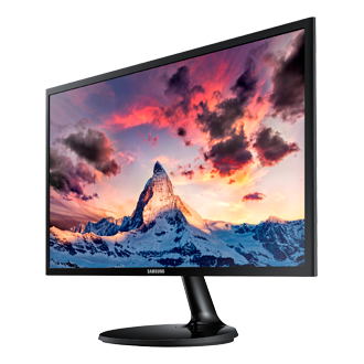 Get a 24-inch monitor with Flicker-Free technology that minimizes distracting screen flicker. The dynamic FHD Monitor SF350 in black