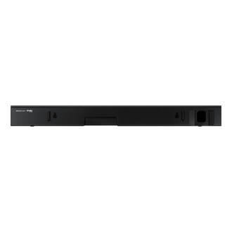 Back view of Samsung T-Series soundbar HW T400