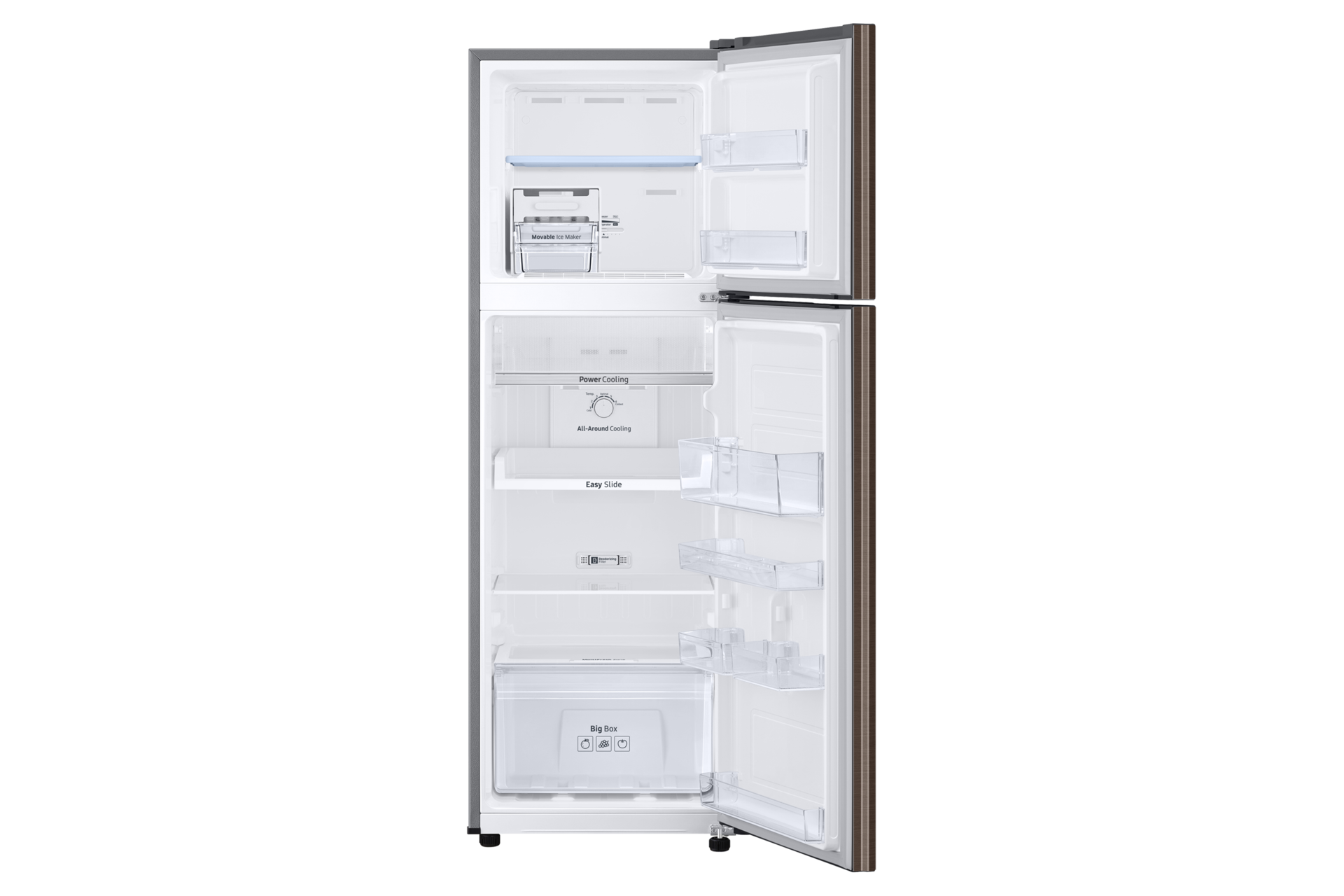 front-open Luxe Brown