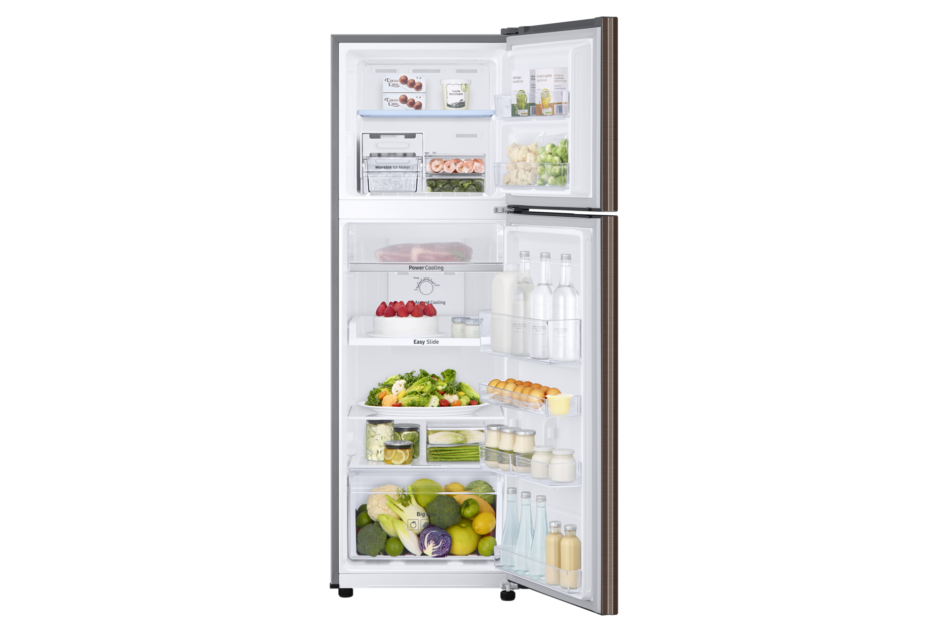 front-open-with-food Luxe Brown