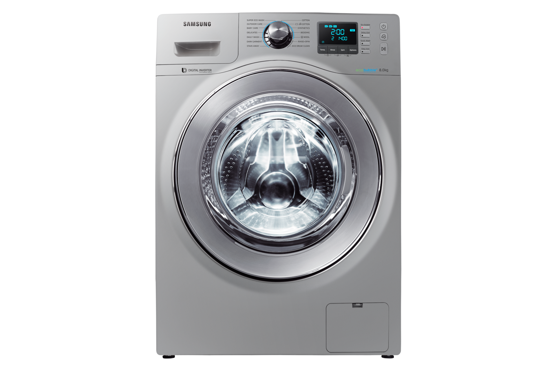 WW80H5410ESTC, Front Load with Eco Bubble 8.0kg | WW80H5410ES/TC | Samsung Philippines