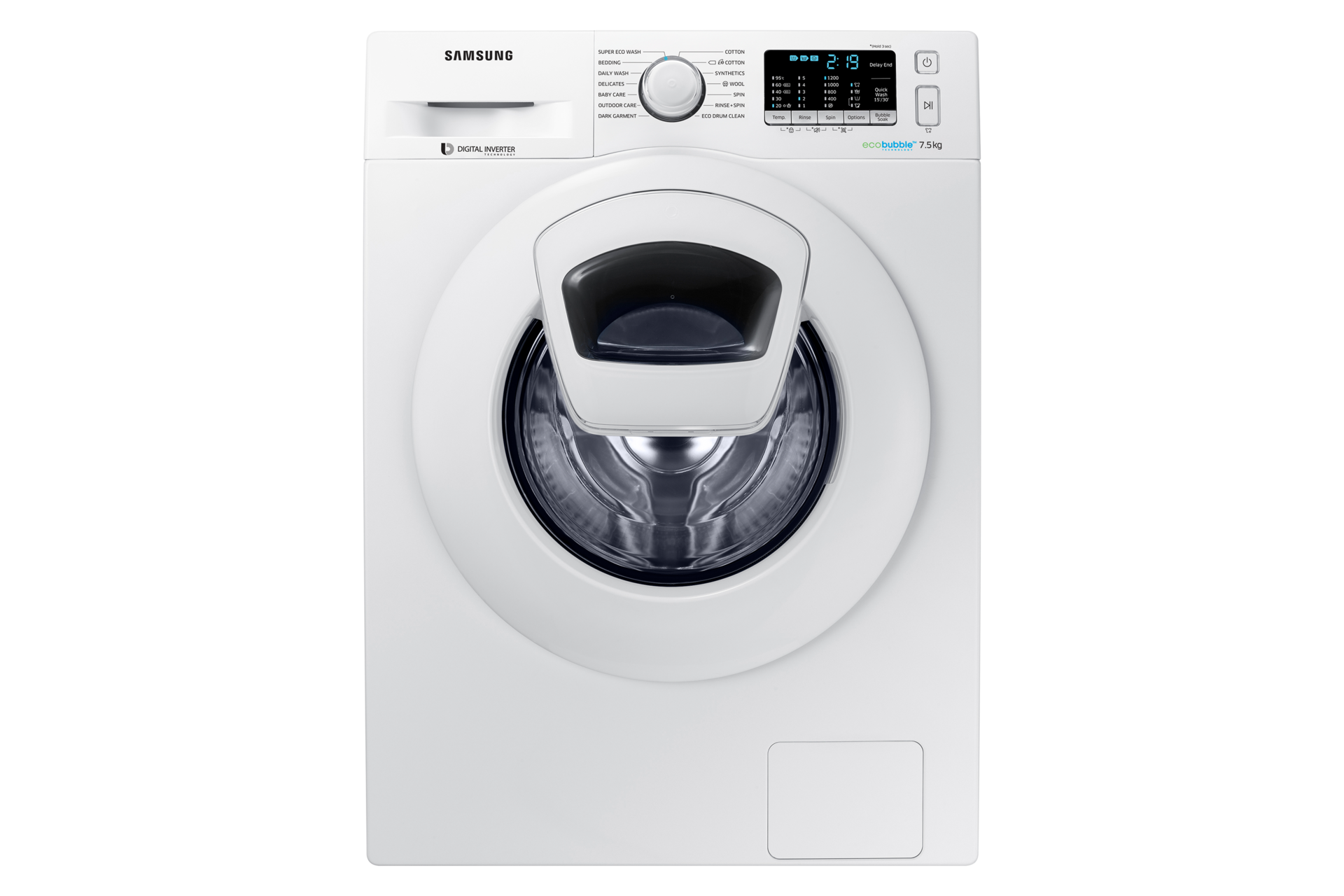 Ww5500 addwashtm store washing machine