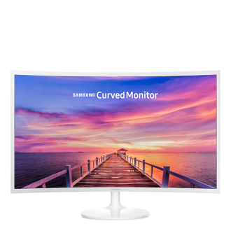 Samsung Moniteur 24 pouces CURVED Full HD (LC24F390FHMXZN)
