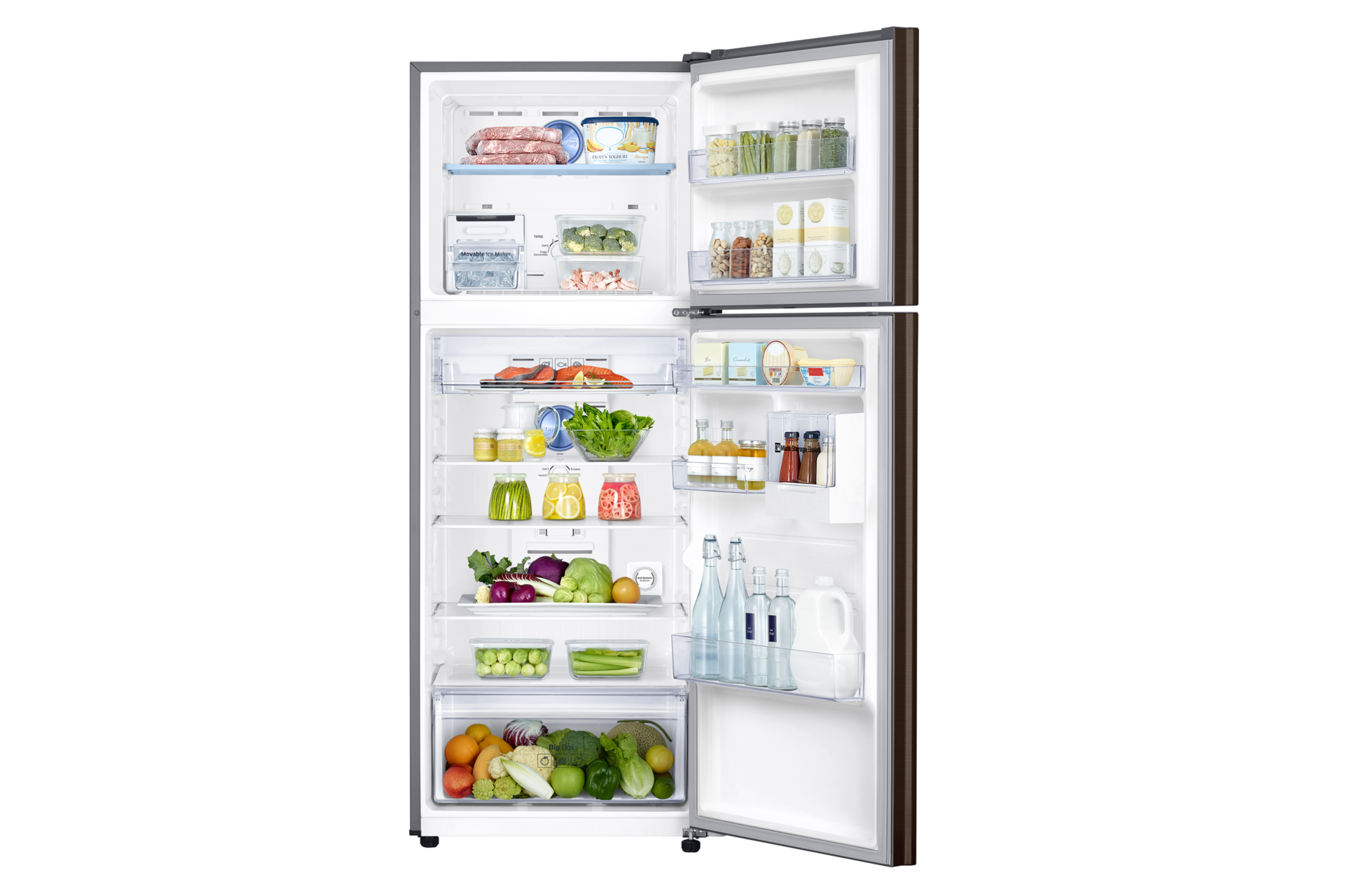 front-open-with-food brown