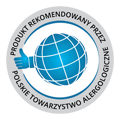 Potwierdzona skuteczność przez Polskie Towarzystwo Alergologiczne