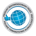 Potwierdzona skuteczność przez Polskie Towarzystwo Alergologiczne
