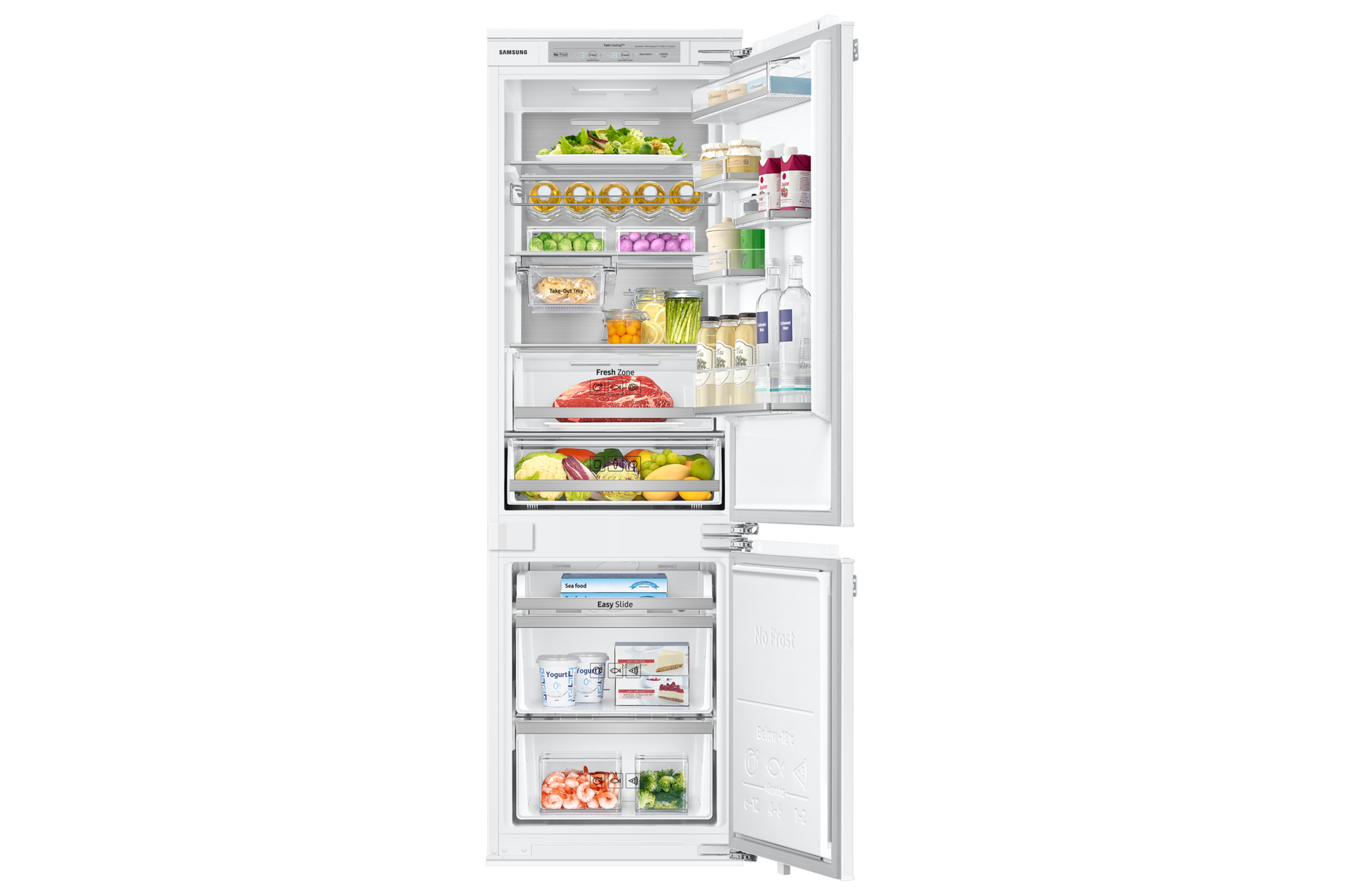 front-open-with-food white