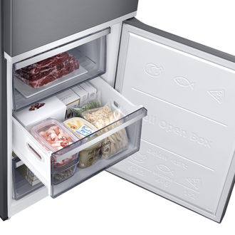 Możesz skonfigurować lodówkę  Kitchen Fit™ RB33R8737S9/EF jak tylko chcesz.