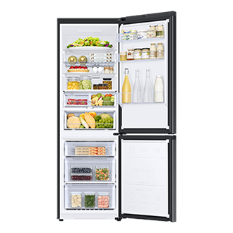 Pojemna lodówka SpaceMax RB34T605DBN/EF to idealna sprawa w każdej kuchni.