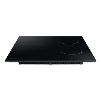 Prezentacja płyty indukcyjnej Samsung NZ64R3747BK/UR od przodu.