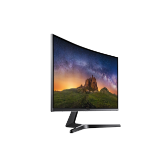 Monitor 27 cali Samsung LC27JG50QQUXEN wyróżnia się estetycznym designem.