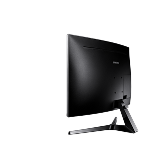 Przedstawienie tylnej części obudowy monitora do gier Samsung LC27JG50QQUXEN.