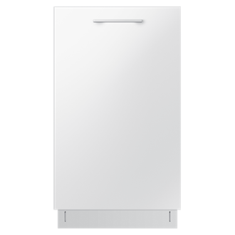 Na zdjęciu widoczny jest przód zmywarki Samsung DW50R4070BB/EO.