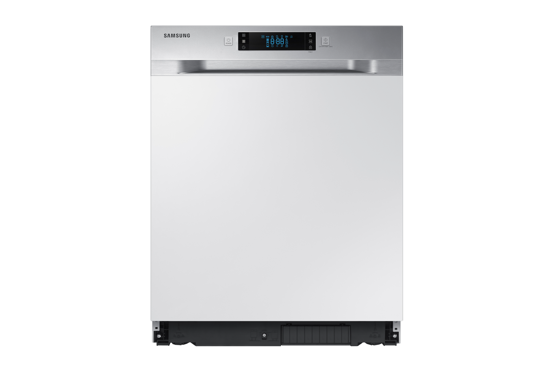 Front zmywarki do naczyń 60 cm Samsung DW60M6050SS/EO.