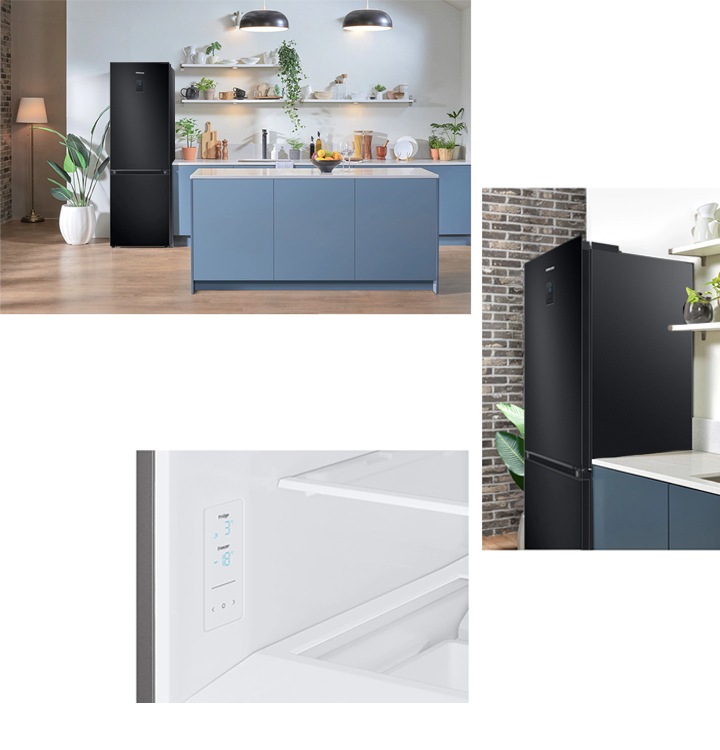 Lodówka z dolnym zamrażalnikiem Space Max™ | RB34T672EBN/EF
