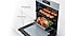 Z technologią Dual Cook w piekarniku elektrycznym Samsung NV66M3535BB/EO 64 litry przy różnych parametrach pieczenia spraw sobie dwie inne potrawy.