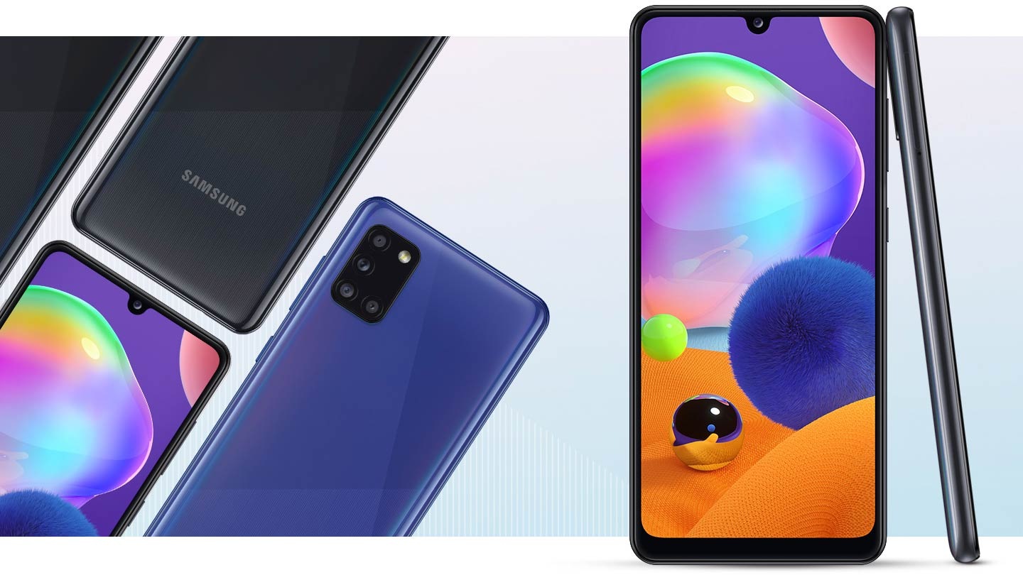 Cienki smartfon, który potrafi bardzo wiele. Nowy smartfon Samsung Galaxy A31 posiada baterię o pojemności aż 5000 mAh!