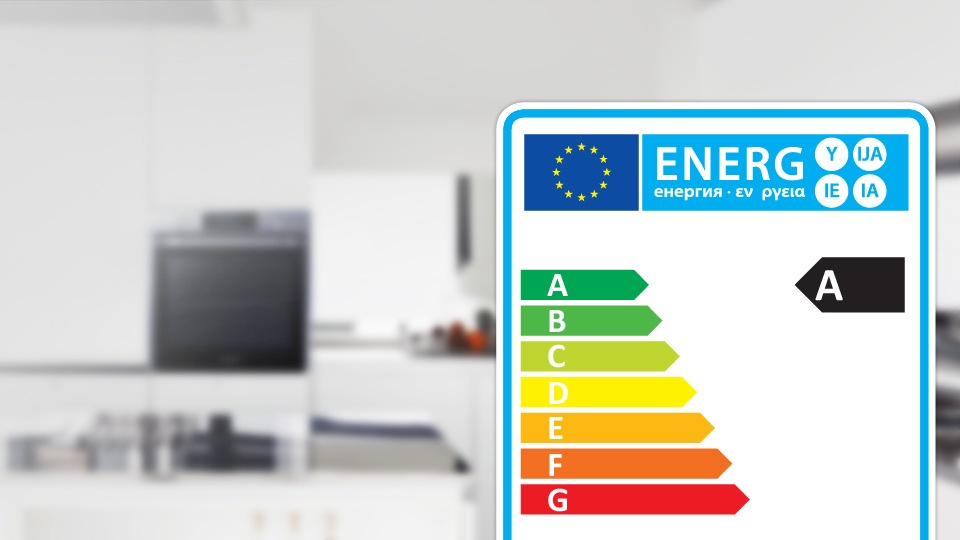 Piekarnik Samsung NV75K5541RM/EO posiada klasę energetyczną A.