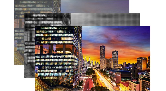 Неперевершене затемнення UHD