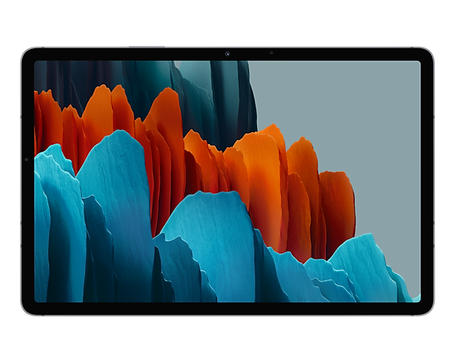Tablet Samsung Galaxy Tab S7 - LTE - czarny - SM-T875NZKAEUE - widok z przodu