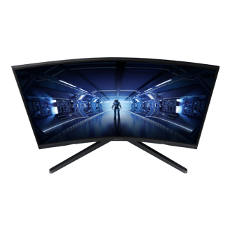 Na zdjęciu widoczny jest monitor Odyssey G5 Samsung LC27G55TQWUXEN.