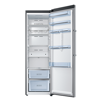 Pojemna lodówka Twin marki Samsung RR39M7145S9/EO sprawdzi się dla rodziny.