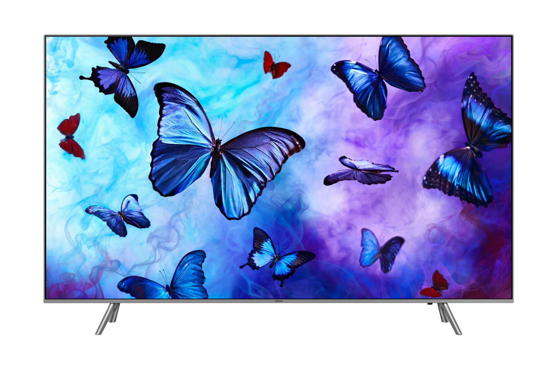 Telewizor Samsung 55 cali - QLED TV 2018 Q6F - QE55Q6FNATXXH - zdjęcie - przód