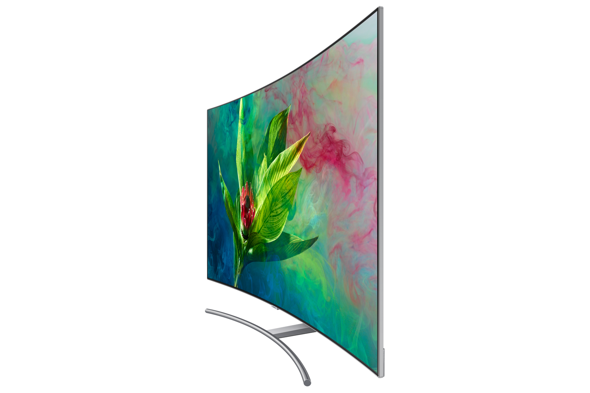  Samsung QLED TV 2018 Q8C - QE55Q8CNATXXH z innej perspektywy