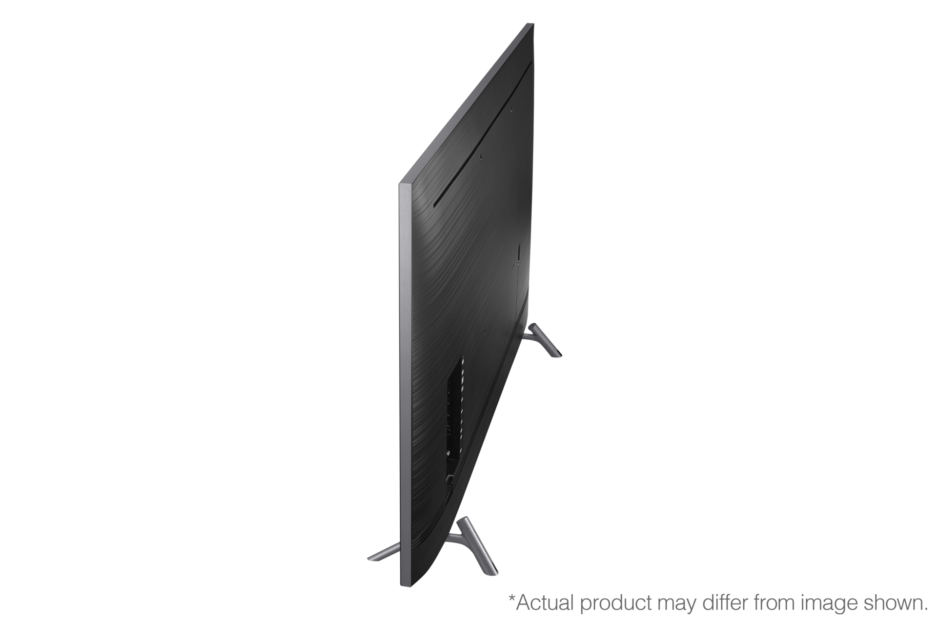 Samsung QLED TV 2018 65 cali - telewizor Samsung Q8D - QE65Q8DN -skos z tyłu