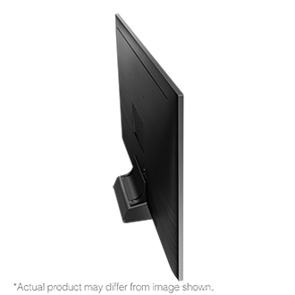 Q90R QE65Q90RATXXH QLED 65 cali: telewizor Samsung 4K UHD - tył z boku pod skosem