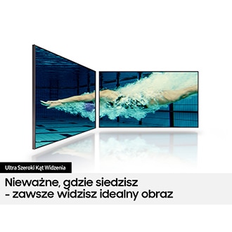 Idealny obraz niezależnie od miejsca, w którym siedzisz dzięki technologii Ultra Szerokiego Kąta Widzenia w telewizorze QLED 55" Q95T