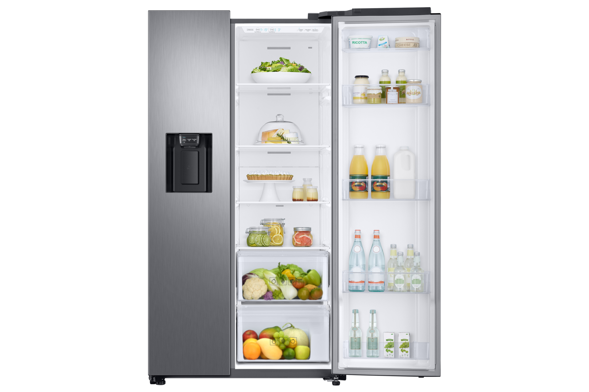 front-right-door-open-with-food titanum silver