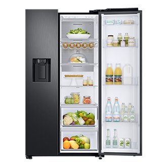 front-right-door-open-with-food black