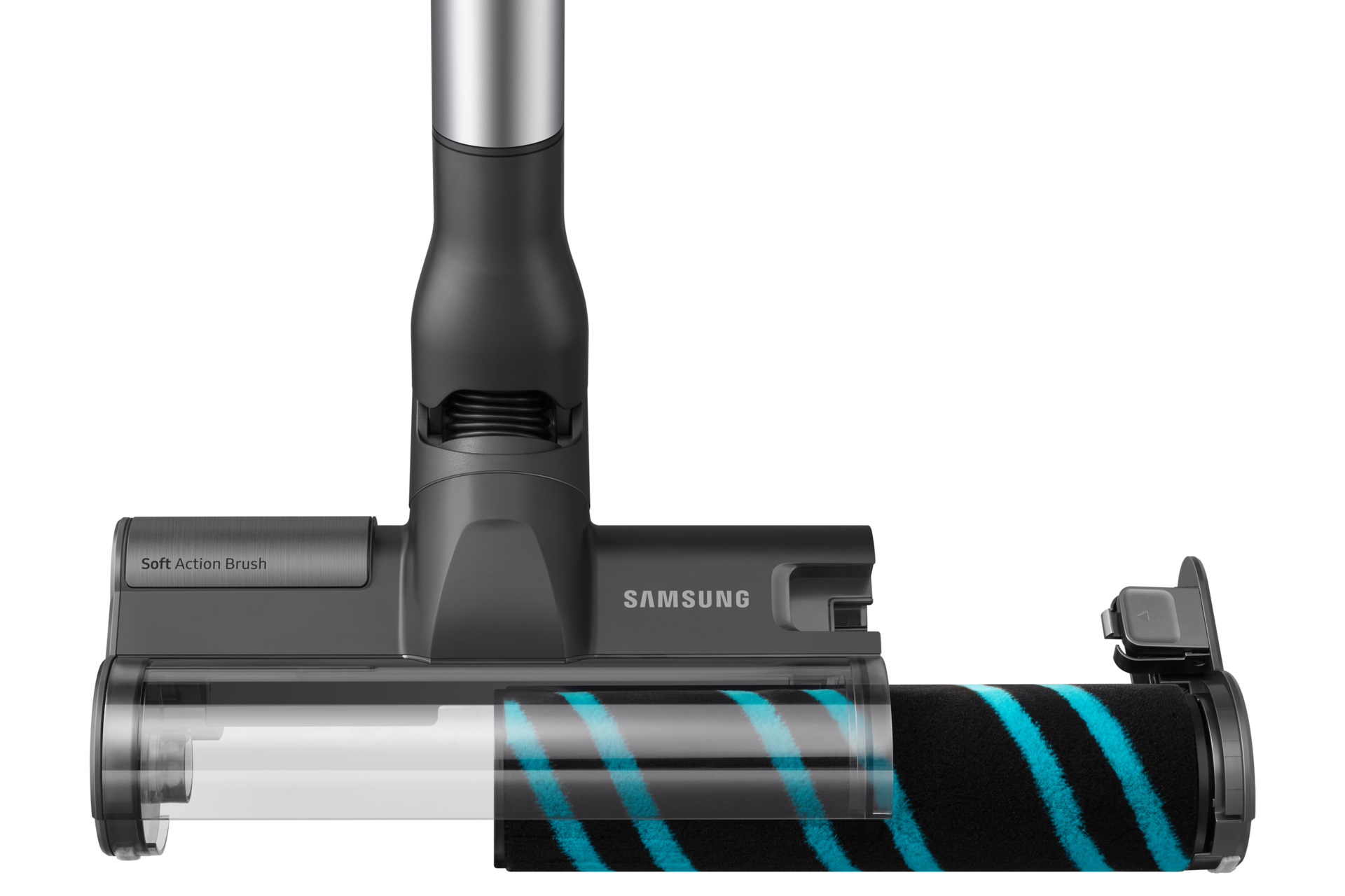 Łatwa w czyszczeniu zaawansowana Elektroszczotka z wysuniętym wałkiem czyszczącym - element odkurzacza bezprzewodowego Samsung Jet 90 multi