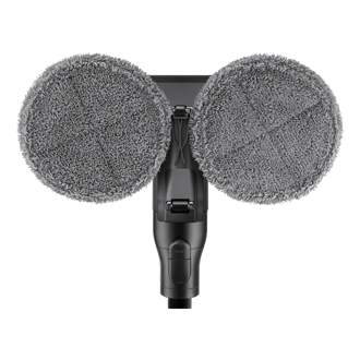 Zbliżenie na szczotki do polerowania widziane od dołu - akcesoria do odkurzacza stojącego Jet 90 premium Samsung VS20R9048S3/GE  