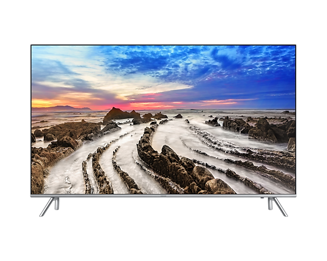 Telewizor Samsung 55 cali - Premium UHD 4K - MU7002 - UE55MU7002KXXH - zdjęcie z przodu