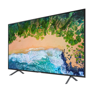 Samsung UHD 4K - Smart TV - NU7172 - UE55NU7172UXXH - widok skos lewy