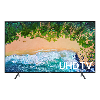 Samsung UE55NU7172UXXH - telewizor UHD TV 4K - widok z przodu