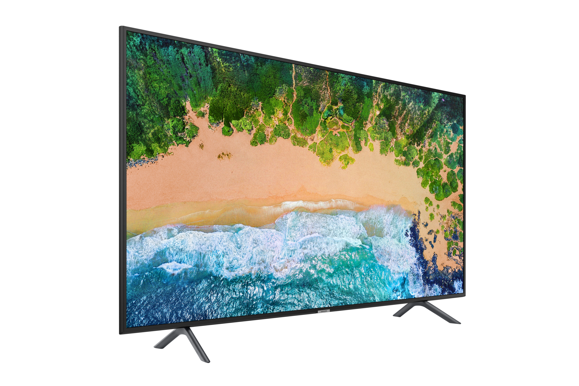 Samsung UE55NU7172UXXH - telewizor UHD 4K - zdjęcie skos prawy