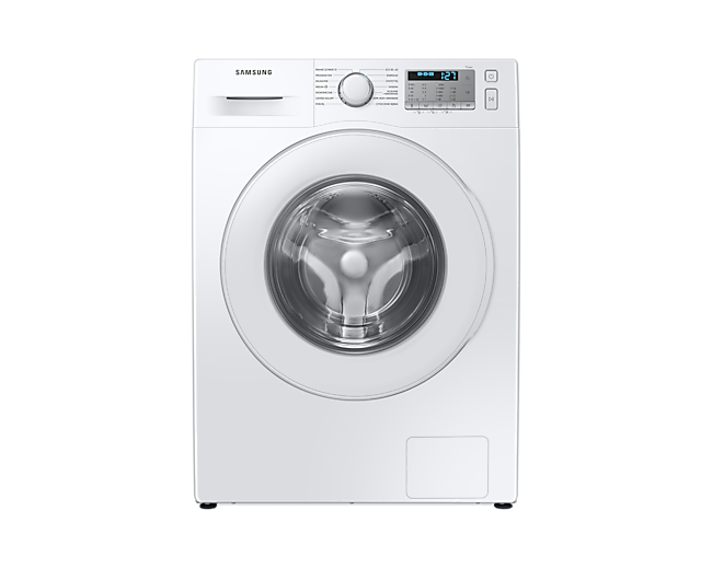 Przód pralki Samsung EcoBubble ™ 9 kg w kolorze białym - WW90TA046TH