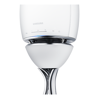 Detail W Pole Stand White